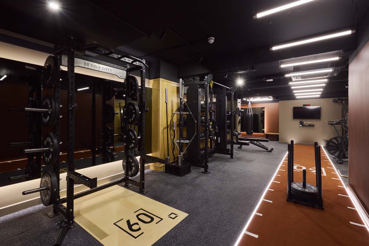 Oleg Rohtla private training studio. Strength floor